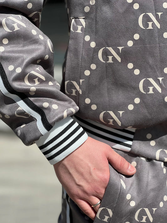 TheMrTailor™ Graphite Vintage Gentlemen Tracksuit