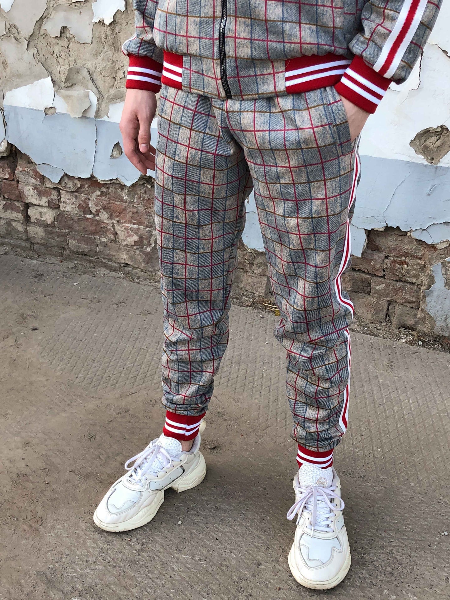TheMrTailor™ The Gentlemen Plaid Tracksuit