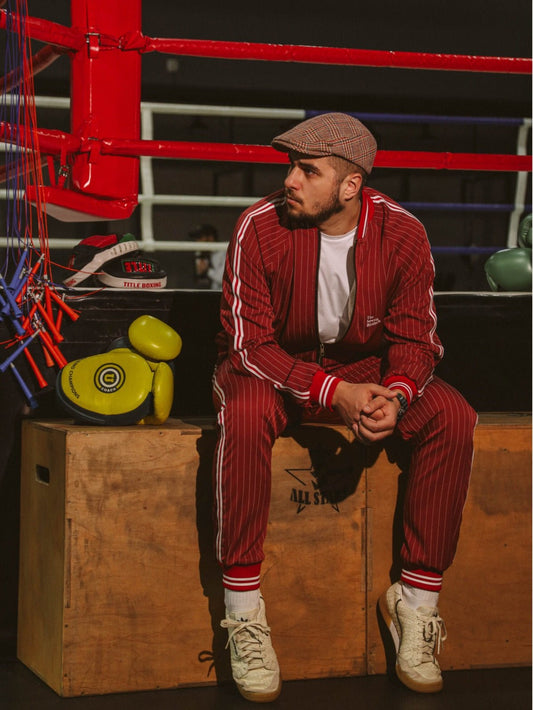 TheMrTailor Premium Red Coach Gentlemen Tracksuit