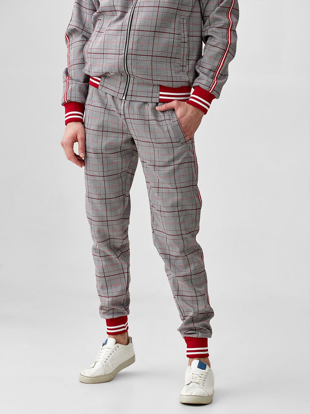 Stone Gentlemen Tracksuit — close-up of the joggers